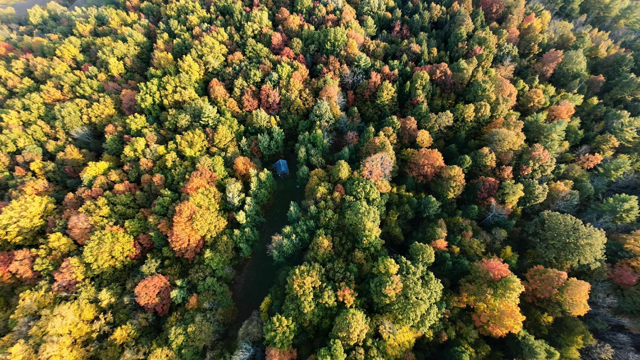 Rural landscape in Quebec